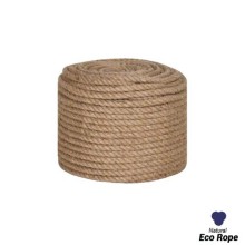 7mm - ECO Rope - 3 Strand - Twisted Hemp Rope | SOLD PER METER