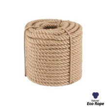 16mm - ECO Rope - 3 Strand - Twisted Hemp Rope | SOLD PER METER