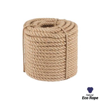 24mm - ECO Rope - 3 Strand - Twisted Hemp Rope | SOLD PER METER