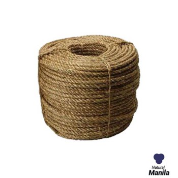 16mm - Manila Rope 3-strand - Natural Fibre | SOLD PER METER