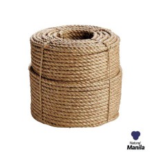 18mm - Manila Rope 3-strand - Natural Fibre | SOLD PER METER